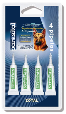 Pipetas antiparásitos ZOTAL