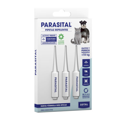 PARASITAL®<br>Pipeta Perros Pequeños y Gatos