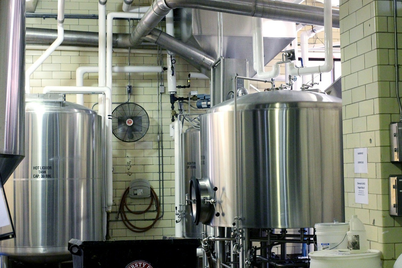 fábrica de cerveza