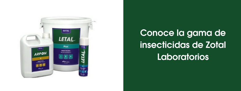 Conoce la gama de insecticidas de Zotal