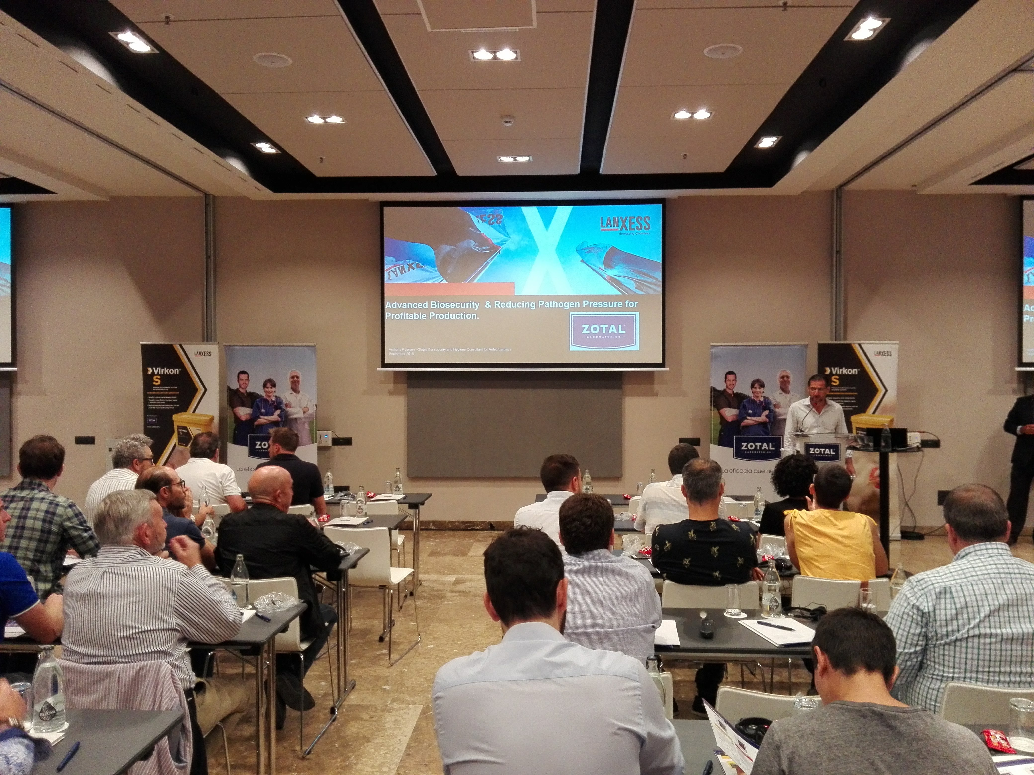 jornada de Bioseguridad Avanzada de Zotal en Madrid septiembre 2018