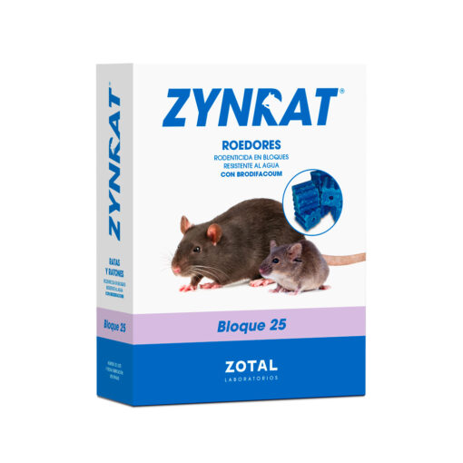 ZYNRAT <br>BLOQUE 25<br>Brodifacoum