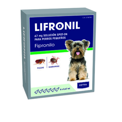 lifronil pipetas perros pequeños