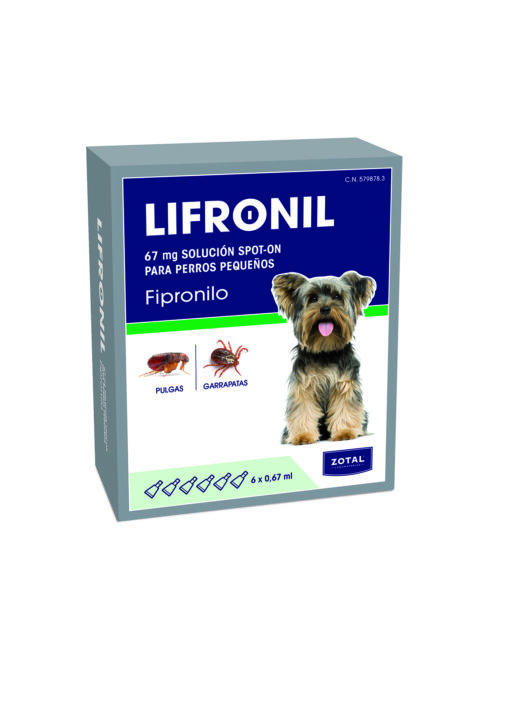 lifronil pipetas perros pequeños