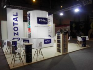 imagen del stand de Zotal Laboratorios en Sicab 2019
