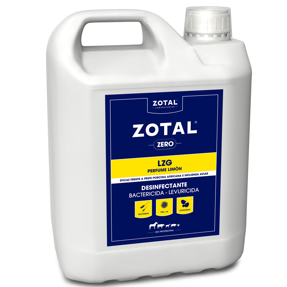 Desinfectante concentrado Zotal Zero con aroma limón 1L