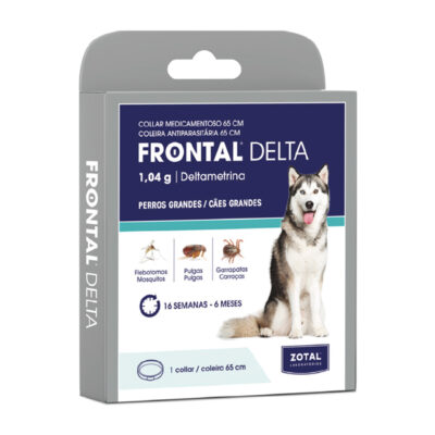 FRONTAL®<br>DELTA Collar Medicamentoso Perros